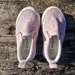 Pink Cat & Jack Emilia Slip-On Sneakers Toddler Girls Size 5 Kids Size 5